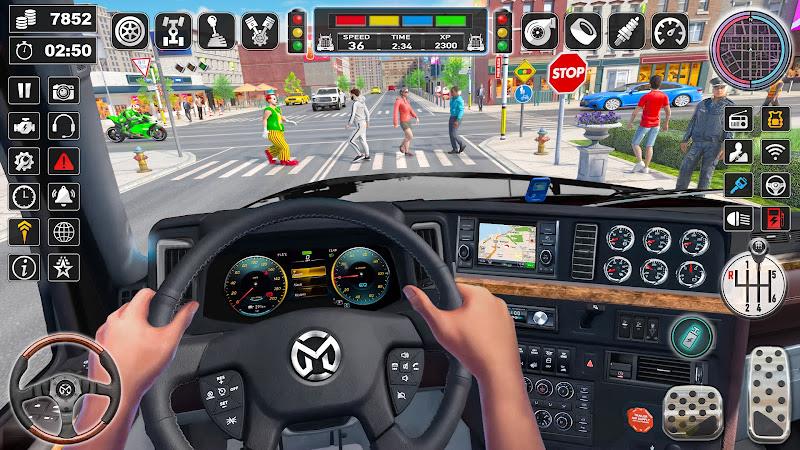 Truck Driving School Games Pro Capture d'écran 3