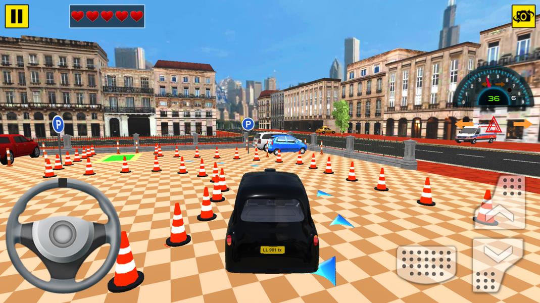 City Taxi Driving Sim 2020 Capture d'écran 0