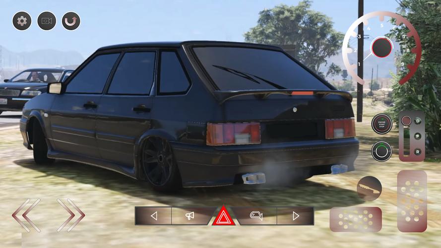 2114 LADA Russian Streets Drag Screenshot 3