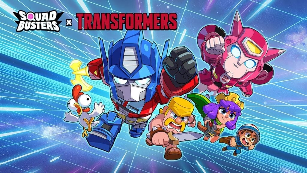 Squad Busters: Transformers Crossover Adds Autobots & Tanks