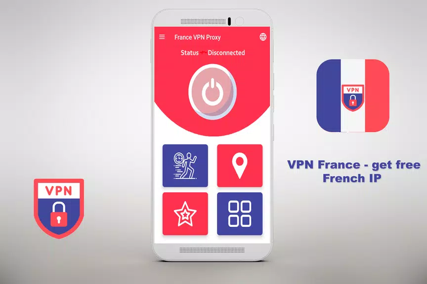 VPN Free - get free French IP Security  ⭐️⭐️⭐️⭐️⭐️ Captura de pantalla 2
