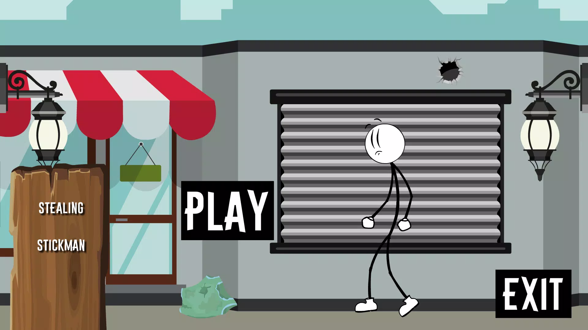 Stealing Stickman : Funny Esca Captura de pantalla 1