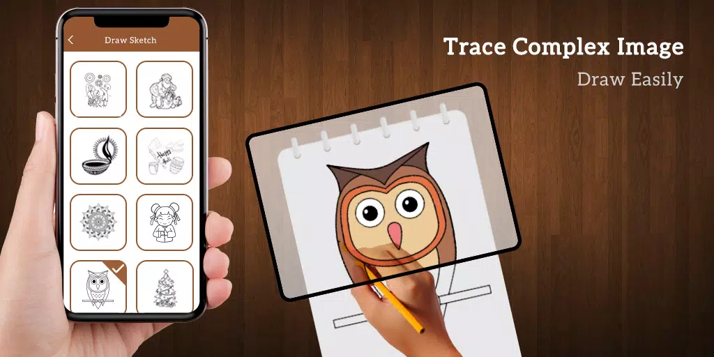 Draw Sketch - Copy Trace Draw স্ক্রিনশট 1