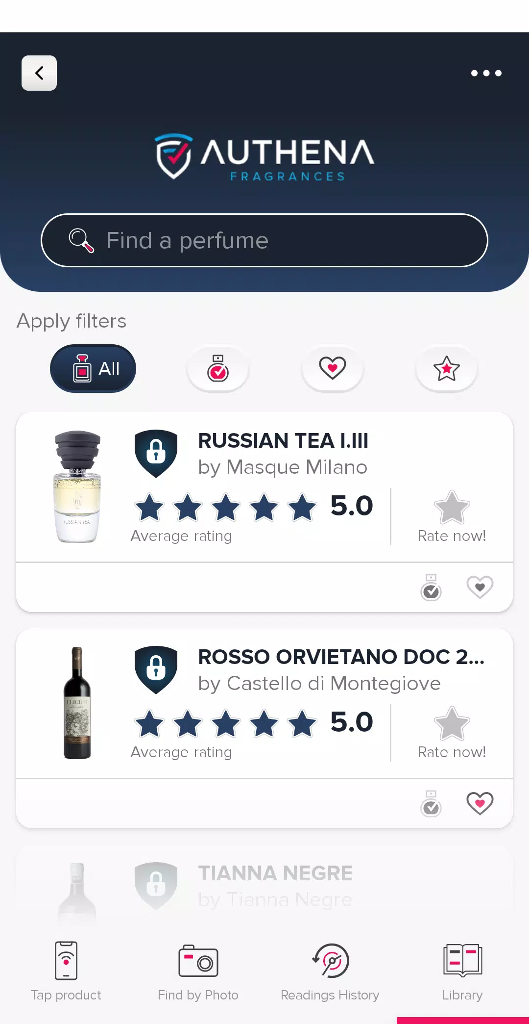 Authena Fragrances Ekran Görüntüsü 1