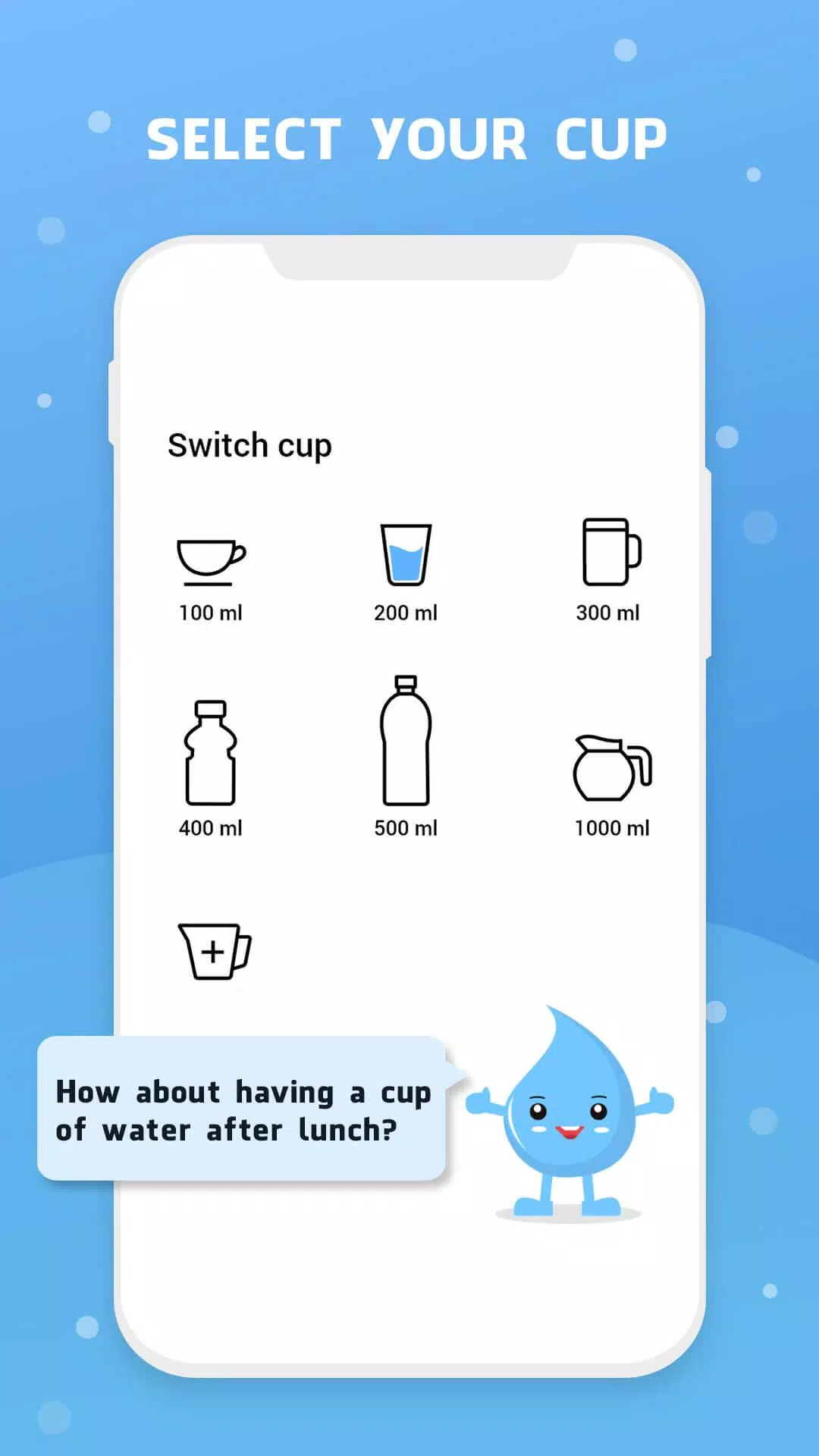 Water Reminder - Remind Drink ภาพหน้าจอ 1