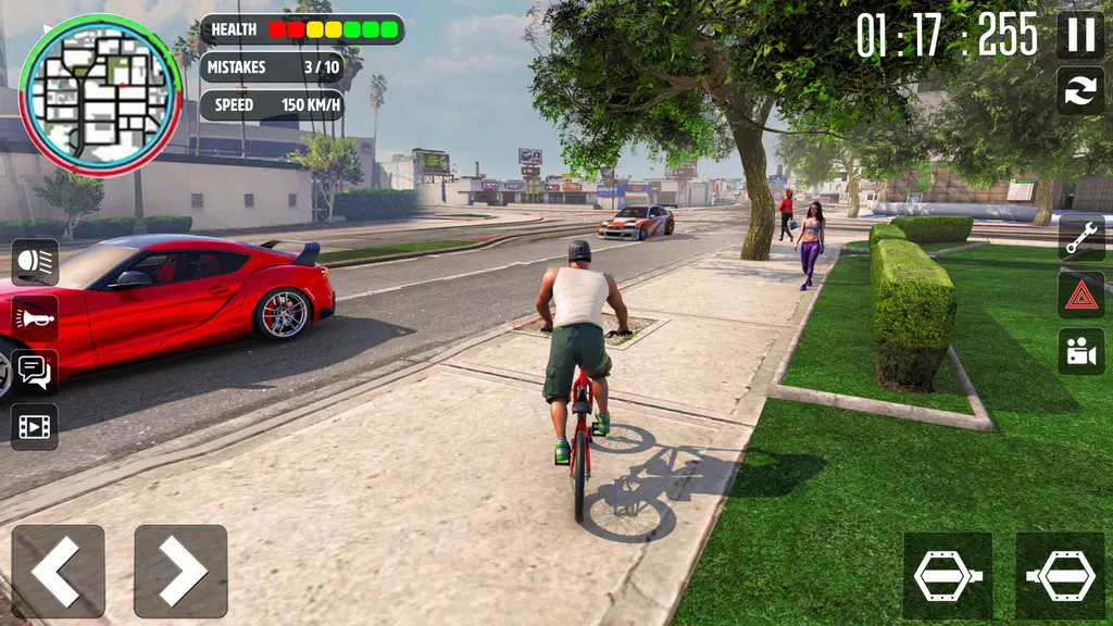 Offroad-BMX-Fahrer-Zyklusspiel Screenshot 2