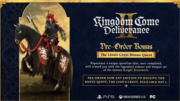 Kingdom Come：Deliverance 2予約ボーナス