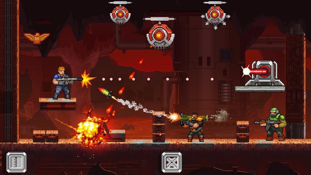 Gun Force Side-scrolling Game Mod Screenshot 0