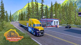 Truck Simulator : Trucker Game Tangkapan skrin 0