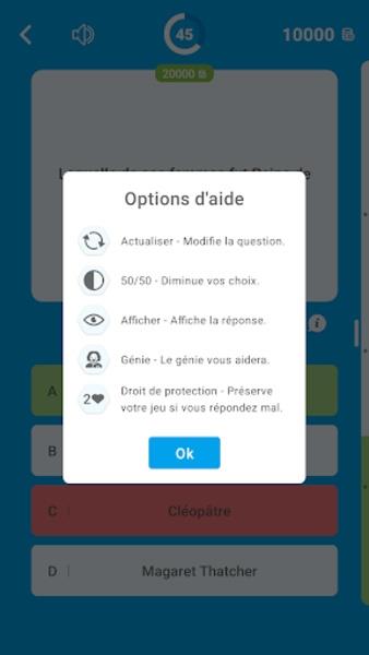 Millions Quiz - Français Screenshot 2