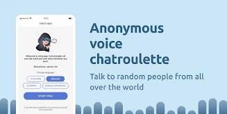 Voisa: voice chatroullette應用截圖第0張