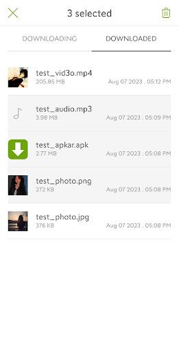 Schermata Download Manager For Android 0