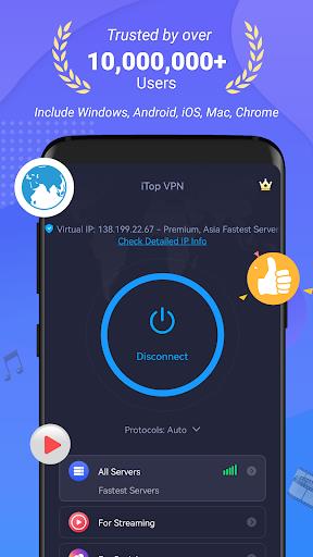 iTop VPN: Proxy & Game Booster স্ক্রিনশট 2