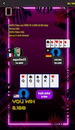 Hoyle Poker: 5 Card Online Tangkapan skrin 1