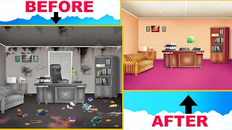 School Cleanup - Cleaning Game Ekran Görüntüsü 1