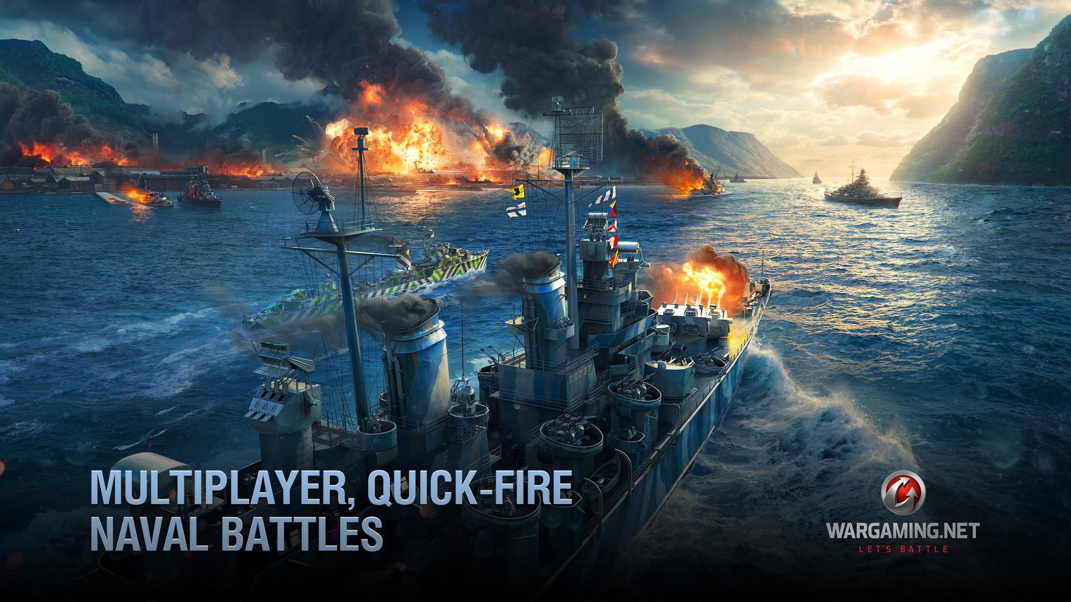 Schermata World of Warships Blitz War 3