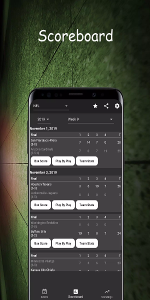 Dofu Live NFL NBA NHL Baseball Скриншот 2
