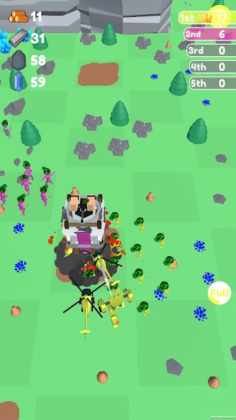 Schermata Islands Control: Army War Mod 0