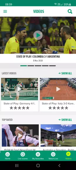 Davis Cup Ảnh chụp màn hình 1
