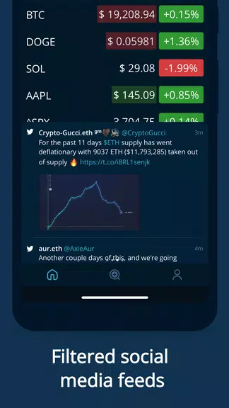 HODL Real-Time Crypto Tracker स्क्रीनशॉट 2