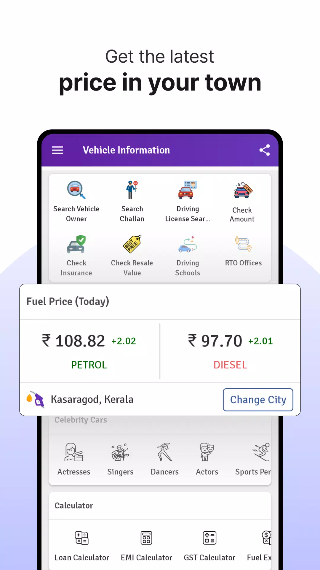 RTO Vehicle Info App, Challan Schermafbeelding 0