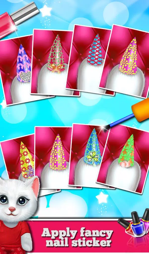 Kitty Nail Salon Daycare Cute应用截图第3张