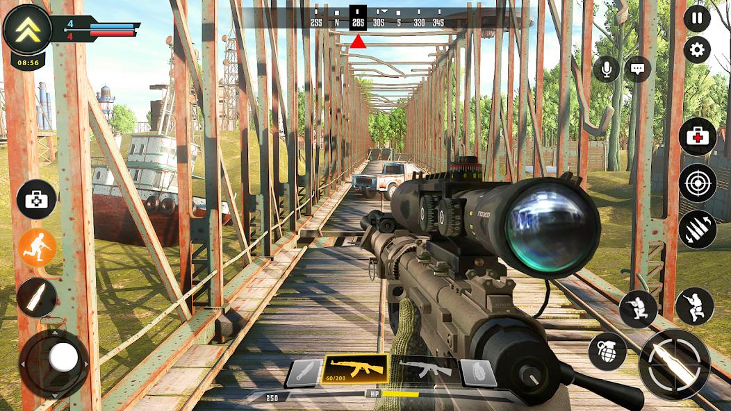 Sniper Game: Shooting Gun Game Mod Screenshot 0