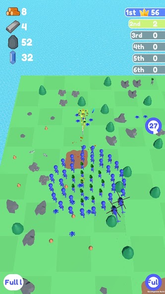 Schermata Islands Control: Army War Mod 2