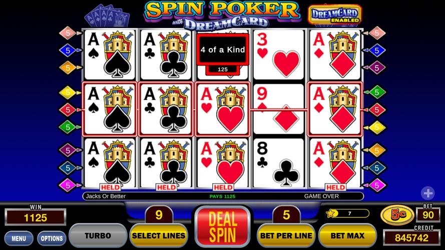 Spin Poker™ Casino Video Slots Screenshot 2