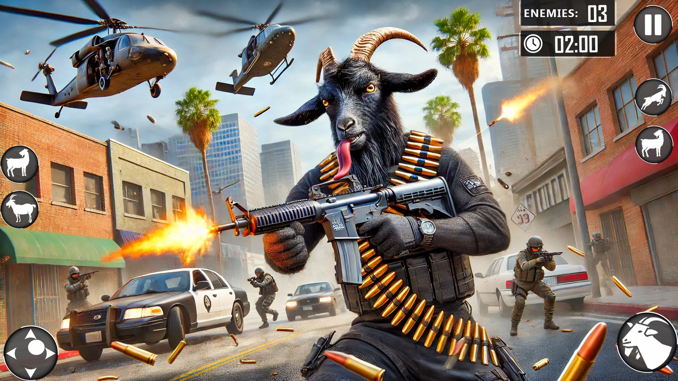 Angry Goat Fun Simulator 스크린샷 1