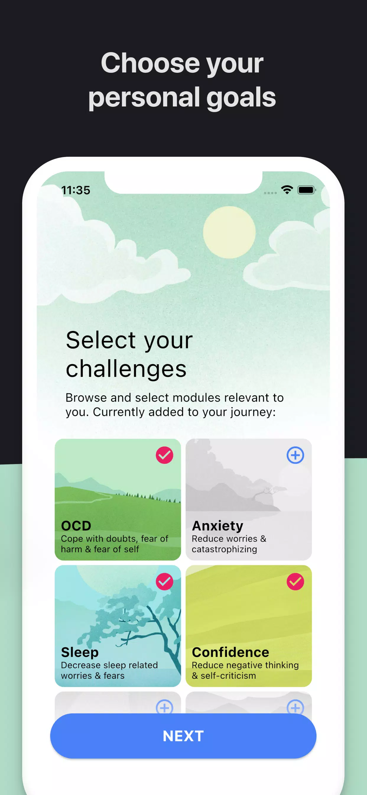 OCD.app Anxiety, Mood & Sleep Ảnh chụp màn hình 2