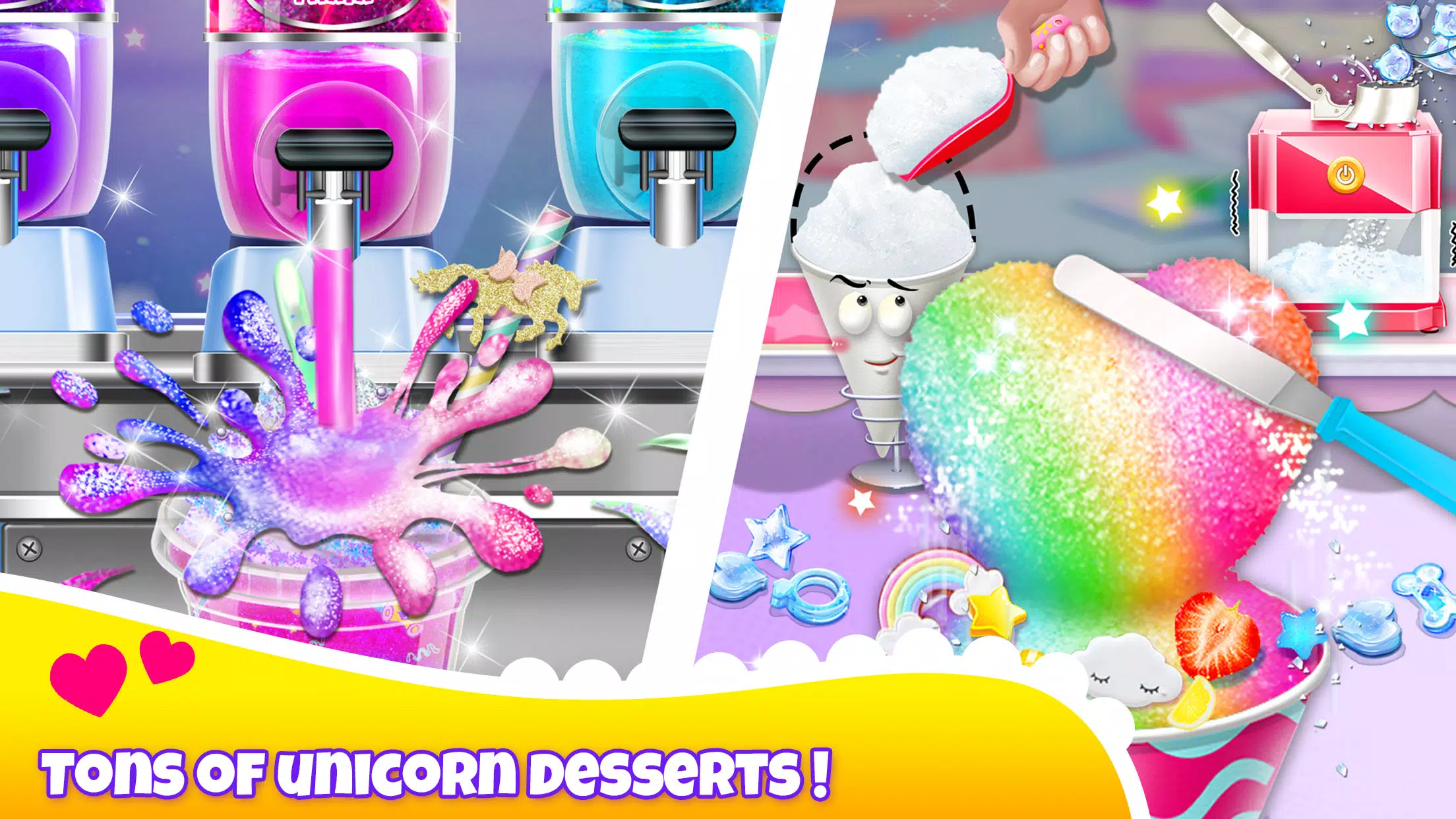 Girl Games: Unicorn Cooking ဖန်သားပြင်ဓာတ်ပုံ 2