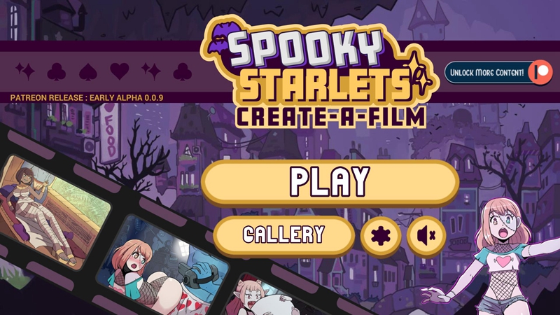 Spooky Starlets: Movie Maker Ekran Görüntüsü 2