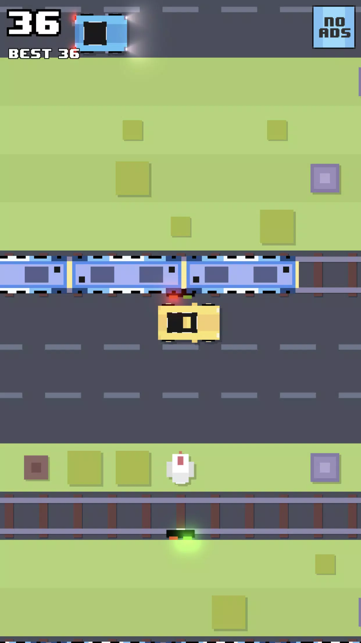 Crossway Run: Crossy Road ภาพหน้าจอ 1