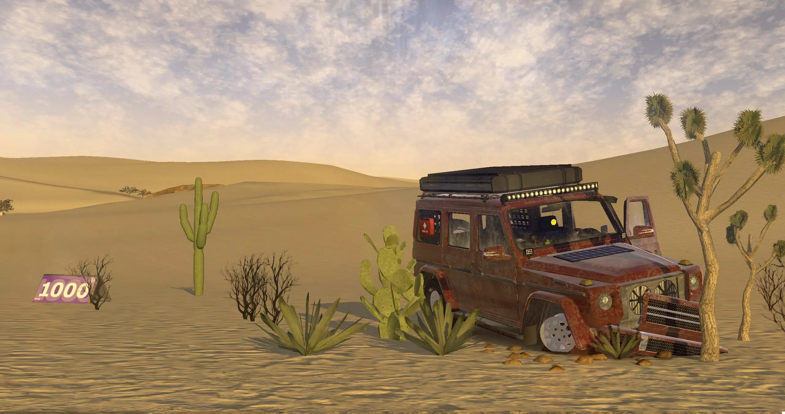 Off-Road Desert Expedition Captura de pantalla 3