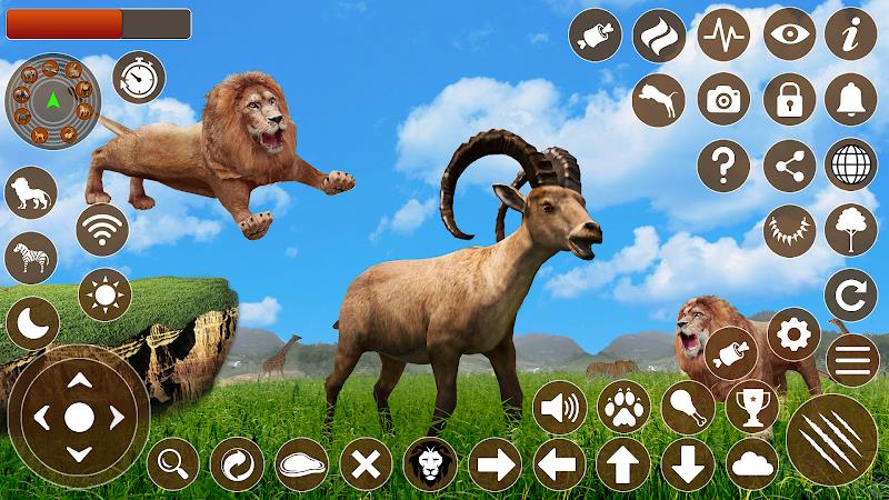 Lion Games 3D Animal Simulator應用截圖第1張