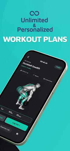 Planfit AI Gym Workout Plans Captura de tela 2