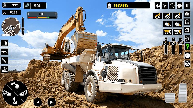 Construction Game: Truck Games Schermafbeelding 1