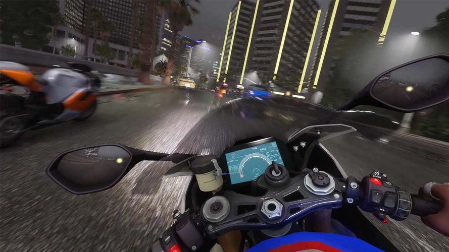 Traffic Moto Bike Rider City Capture d'écran 2