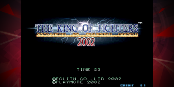 KOF 2002 ACA NEOGEO Скриншот 0