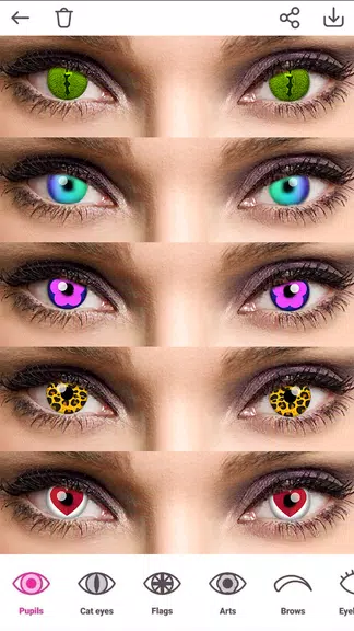Eye Color Changer Zrzut ekranu 0