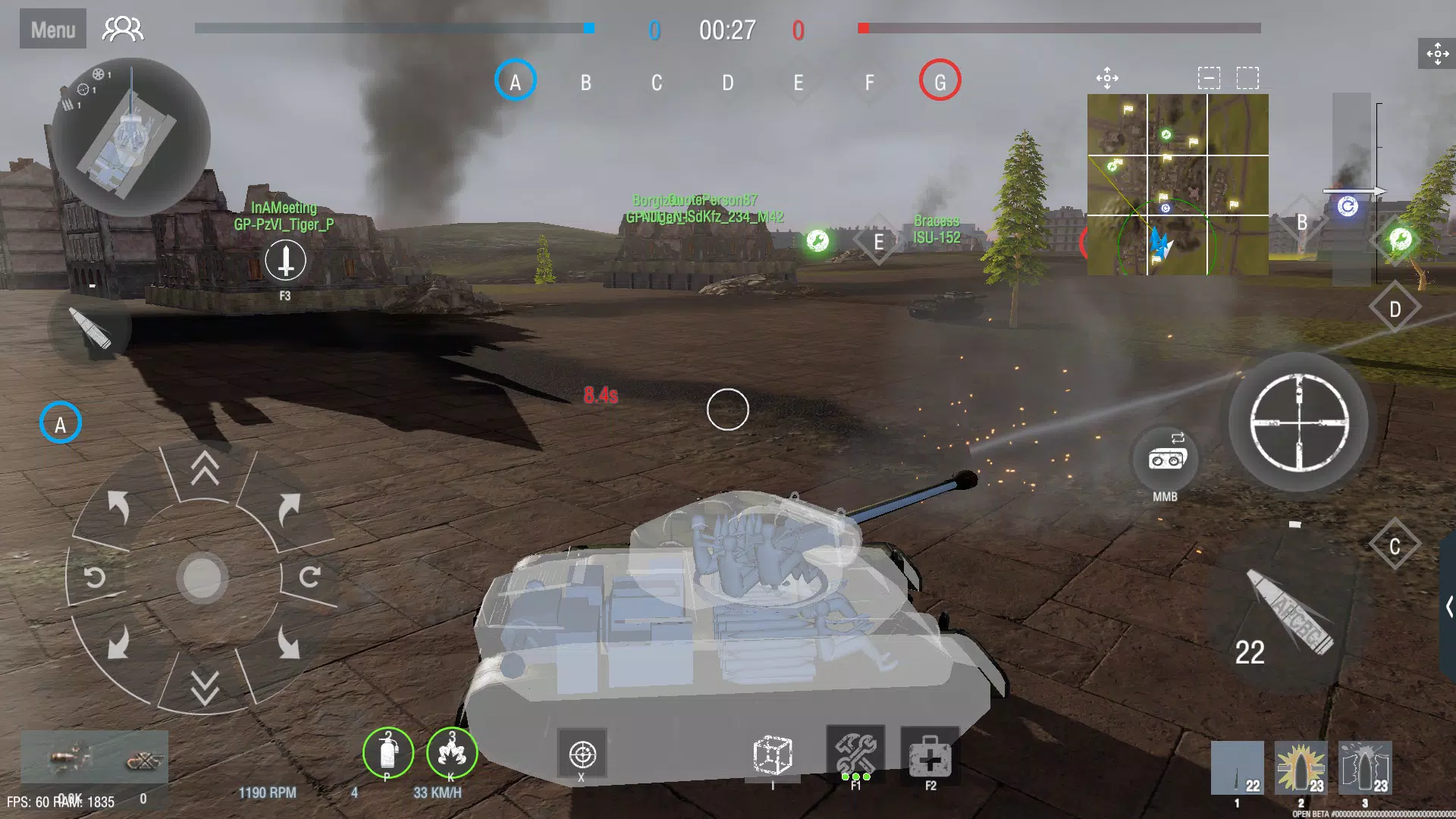 Panzer War Screenshot 2