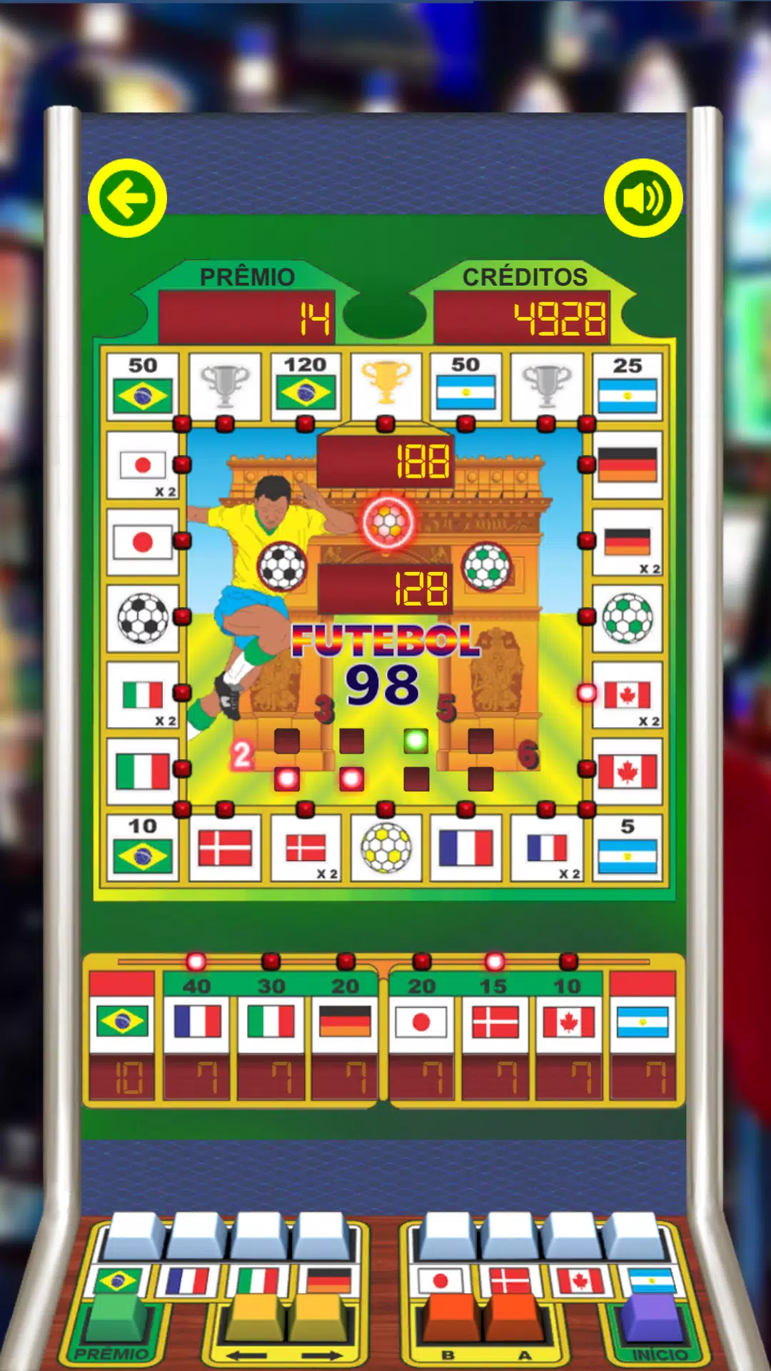 Football 98 Slot Machine Tangkapan skrin 3