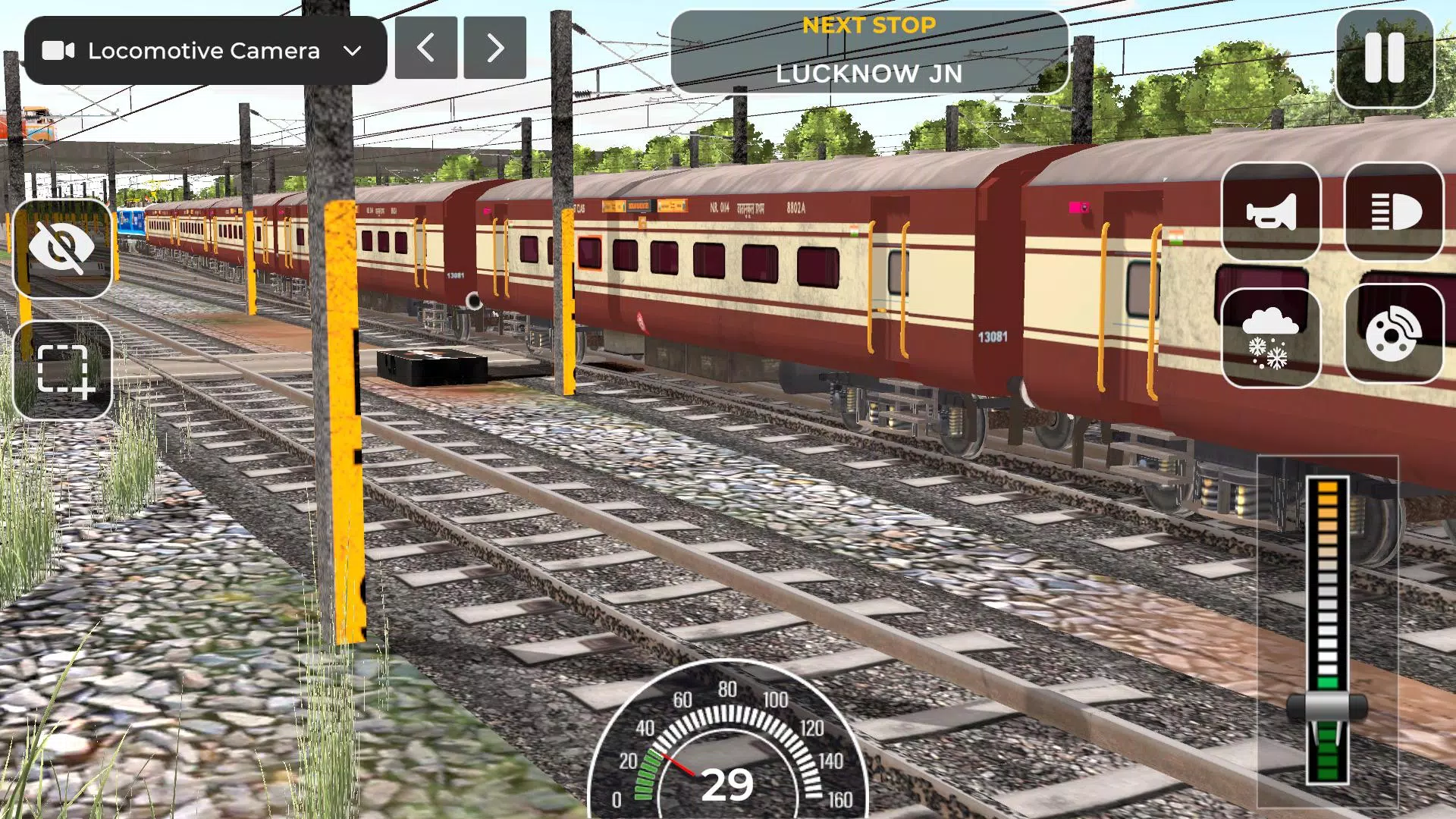 Indian Railway Train Simulator Capture d'écran 3