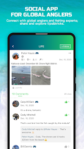 Rippton–Social  Fishing App, Fishing Map, Logbook應用截圖第1張