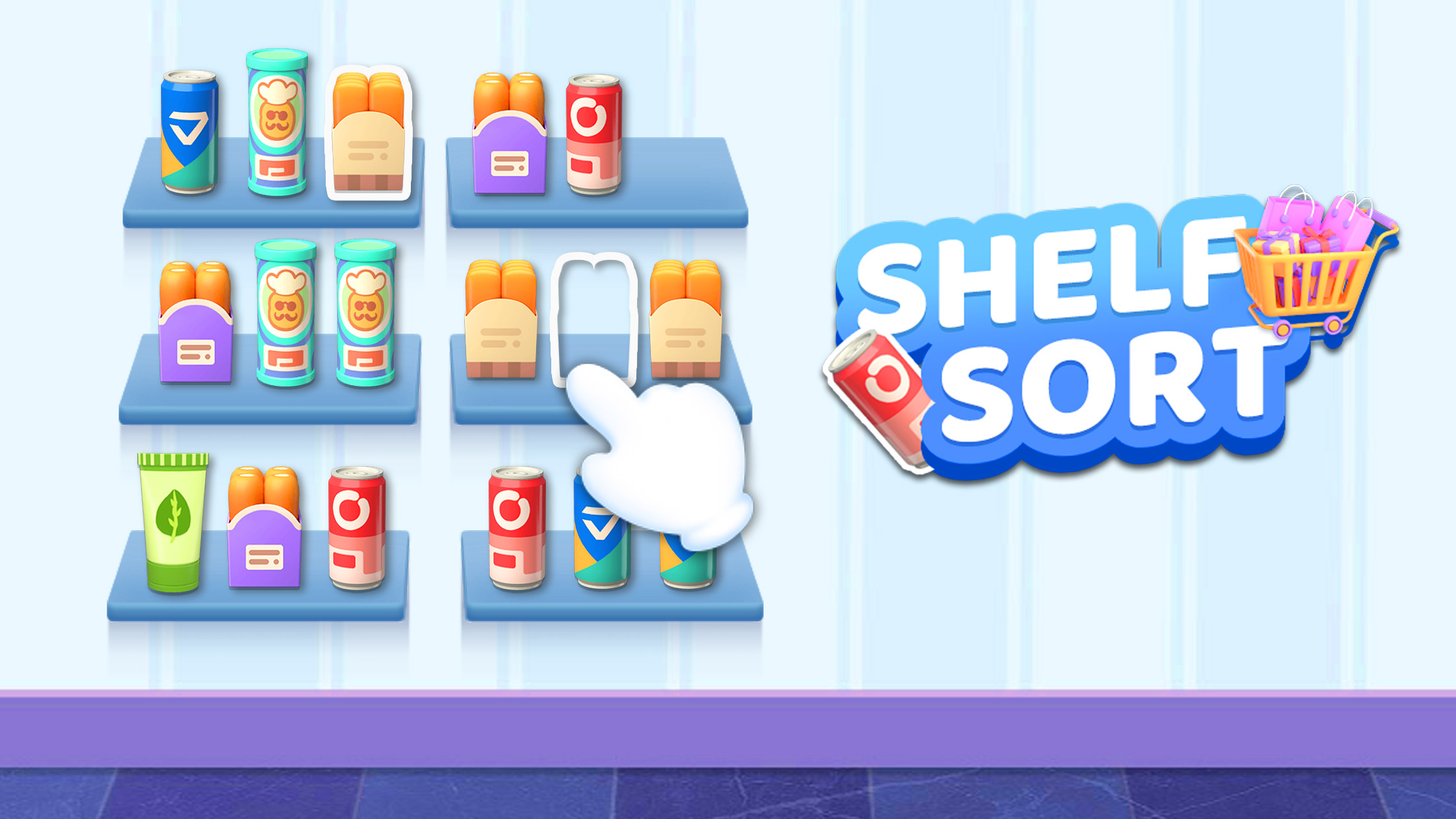 Shelf Sort: Goods Sort & Pack Screenshot 1