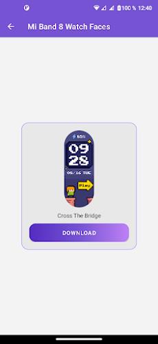Xiaomi Mi Band 8 Watch Faces Captura de pantalla 2