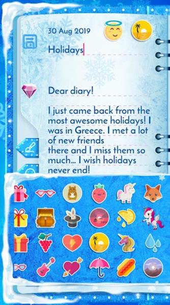 Winter Princess Diary स्क्रीनशॉट 3