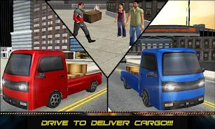 US Driver Transport Truck Game Schermafbeelding 2