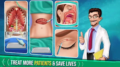 Offline Doctor Surgeon Games 스크린샷 0